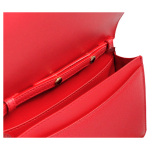 Burberry Hampshire Small Red Embossed Logo Smooth Leather Crossbody Bag 5
