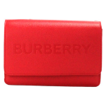 Burberry Hampshire Small Red Embossed Logo Smooth Leather Crossbody Bag 6