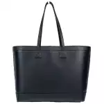 Burberry Medium Grainy Leather Black Tote Bag Purse 4