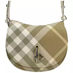 Burberry Mini Check Rocking Horse Crossbody Bag Purse 2