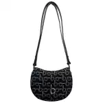 Burberry Mini Rocking Horse Crossbody Bag Purse Black 2