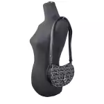 Burberry Mini Rocking Horse Crossbody Bag Purse Black 3