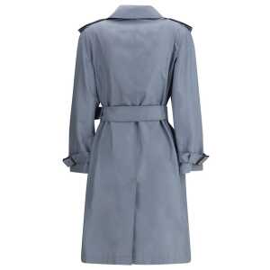 Burberry Silk Long Trench Coat 2
