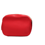 Burberry Small Branded Bright Red Grainy Leather Camera Crossbody Bag 4
