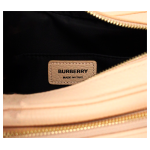 Burberry Small Branded Peach Pink Grainy Leather Camera Crossbody Bag 2