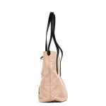 Burberry Small Rose Beige Logo Branded Econyl Nylon Tote Shoulder Handbag Purse 3