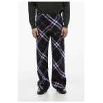 Burberry Tartan Virgin Wool Multipocketed Pants