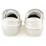 Burberry White Cotton Sneaker 2
