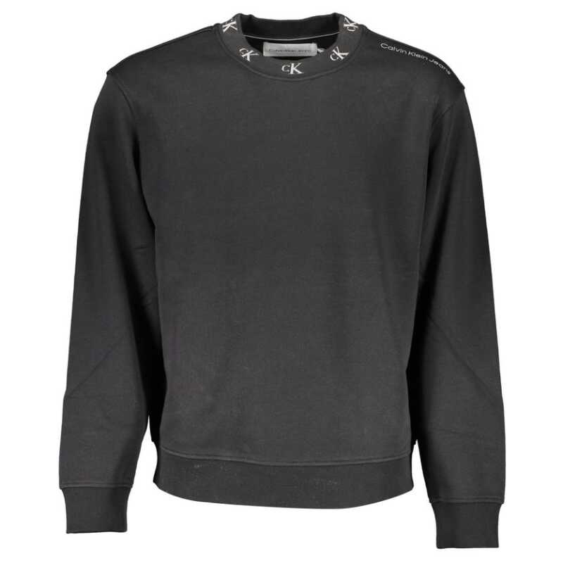 Calvin Klein Black Cotton Men Sweater, theFeinheit