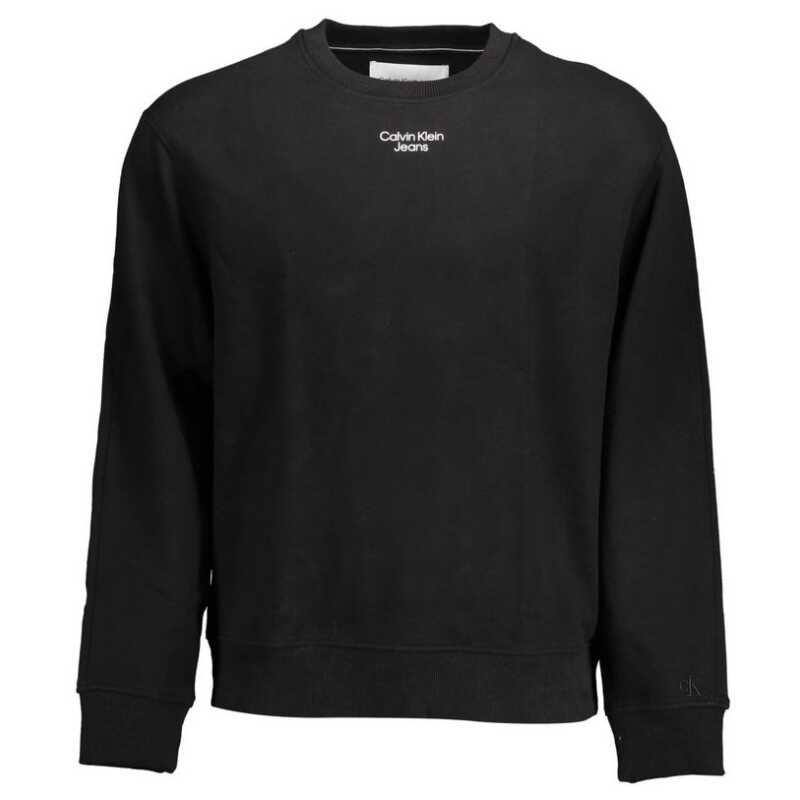 Calvin Klein Black Cotton Men Sweater, theFeinheit