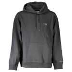 Calvin Klein Black Cotton Unisex Sweatshirt 2