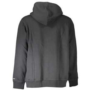 Calvin Klein Black Cotton Unisex Sweatshirt