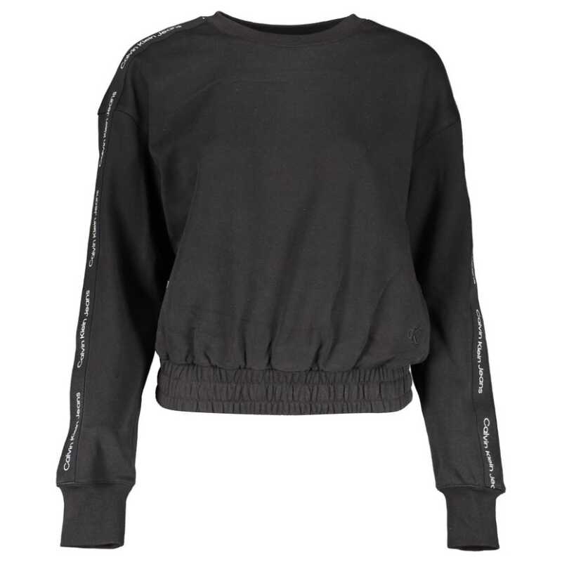 Calvin Klein Black Cotton Women Sweater, theFeinheit