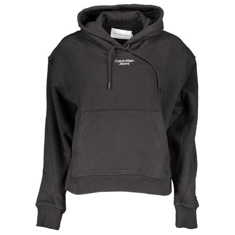 Calvin Klein Black Cotton Women Sweater, theFeinheit