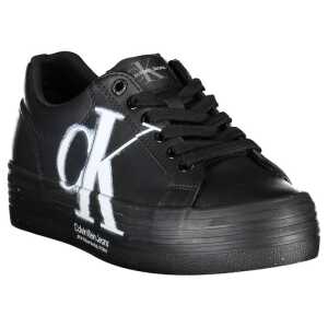 Calvin Klein Black Leather Women Sneaker 5