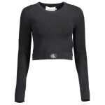 Calvin Klein Black Lyocell Women Sweater 2