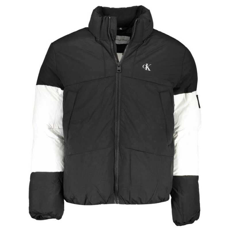 Calvin Klein Black Polyester Jacket, theFeinheit