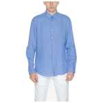 Calvin Klein Blue Linen Shirt