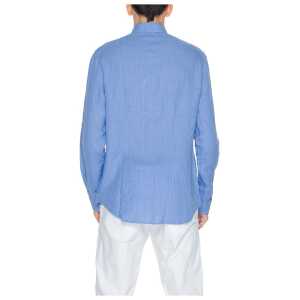 Calvin Klein Blue Linen Shirt 2