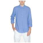 Calvin Klein Blue Linen Shirt 3