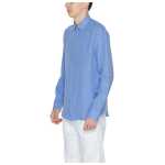Calvin Klein Blue Linen Shirt 4