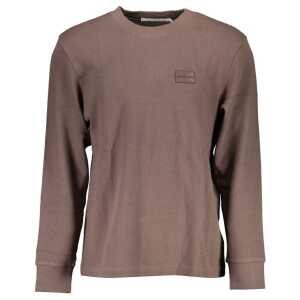 Calvin Klein Brown Cotton Sweater