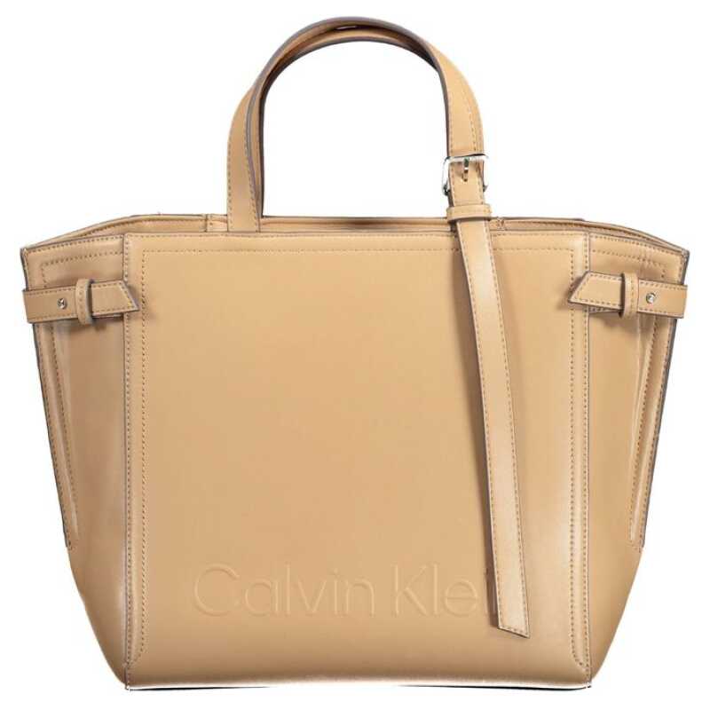 Calvin Klein Brown Polyester Women Handbag, theFeinheit
