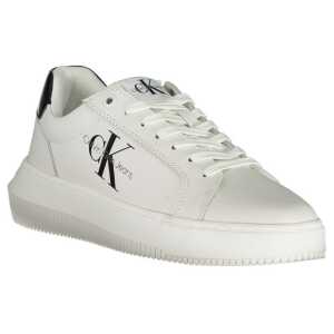Calvin Klein Eco Chic White Sneakers With Contrast Details 2