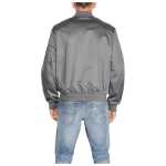 Calvin Klein Gray Organic Cotton Jackets Coat 7