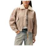 Calvin Klein Jeans Beige Polyester Jackets Coat