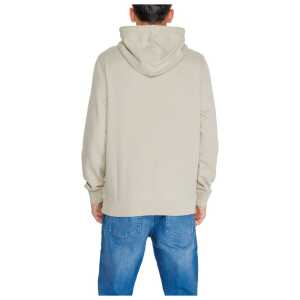 Calvin Klein Jeans Beige Recycled Cotton Hoody