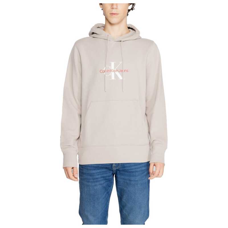 Calvin Klein Jeans Beige Recycled Cotton Hoody, theFeinheit