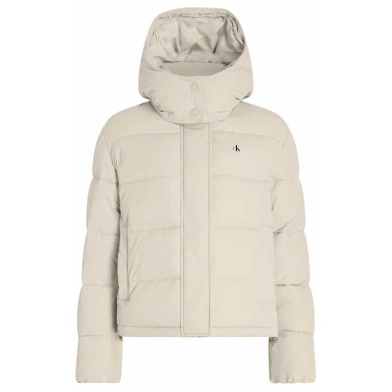 Calvin Klein Jeans Beige Recycled Polyester Jackets &amp; Coat, theFeinheit