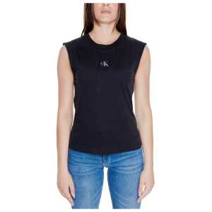 Calvin Klein Jeans Black Cotton T Shirt 5