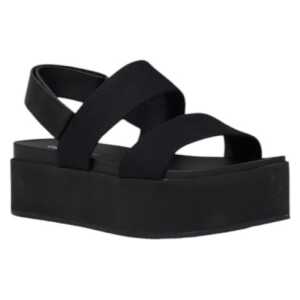 Calvin Klein Jeans Black Organic Cotton Sandal 2