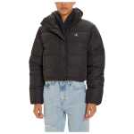 Calvin Klein Jeans Black Polyester Jackets Coat