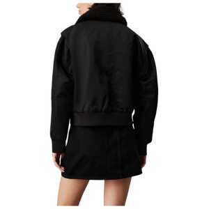 Calvin Klein Jeans Black Polyester Jackets Coat 6