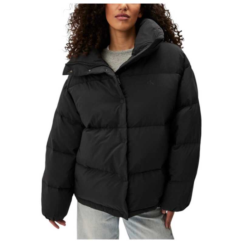 Calvin Klein Jeans Black Polyester Jackets &amp; Coat, theFeinheit