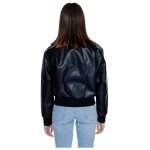 Calvin Klein Jeans Black Polyethylene Jackets Coat 2