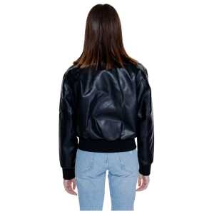 Calvin Klein Jeans Black Polyethylene Jackets Coat 2