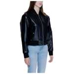 Calvin Klein Jeans Black Polyethylene Jackets Coat 4