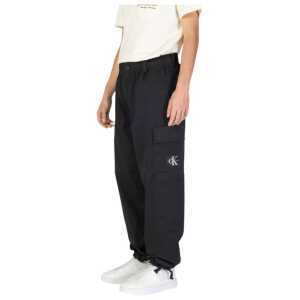 Calvin Klein Jeans Black Recycled Cotton Pant 2