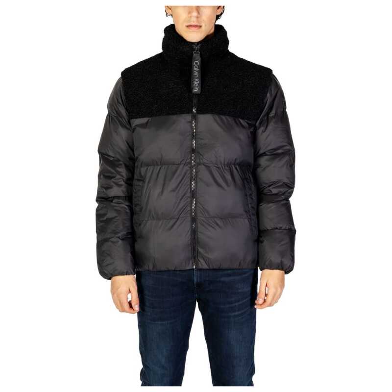 Calvin Klein Jeans Black Recycled Polyester Jackets &amp; Coat, theFeinheit