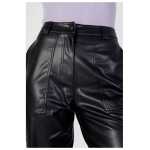 Calvin Klein Jeans Black Recycled Polyester Pant 4