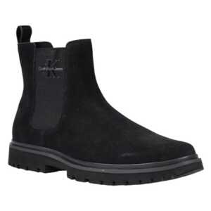 Calvin Klein Jeans Black Suede Leather Boot 2