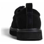 Calvin Klein Jeans Black Suede Leather Oxfords And Derby 4