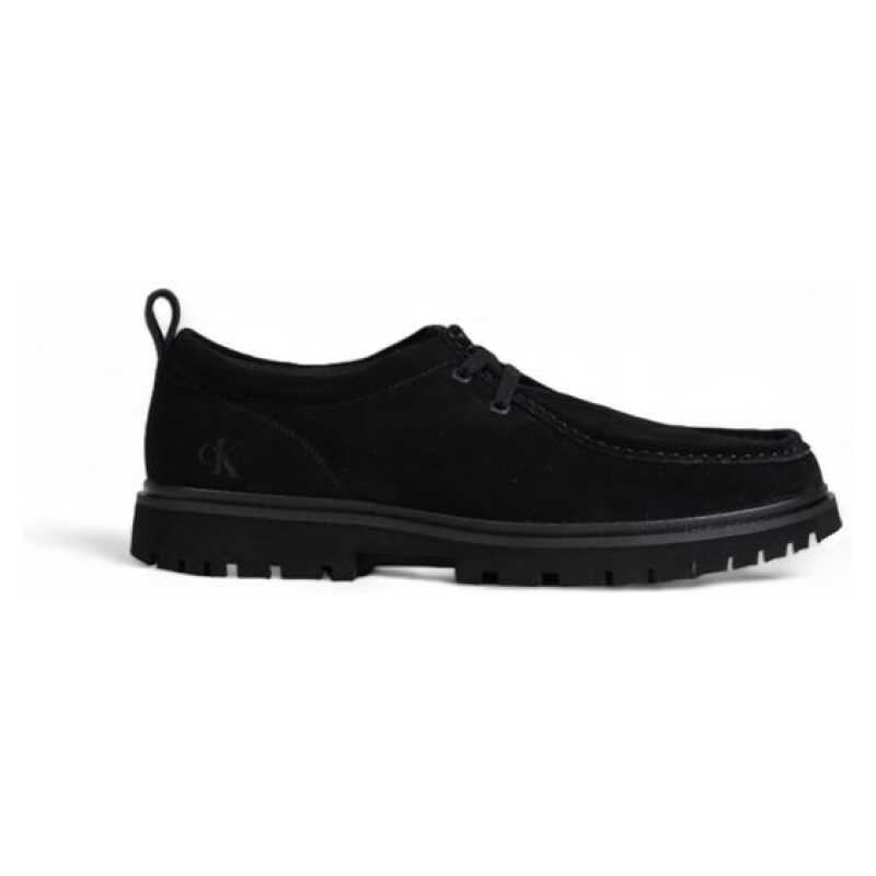 Calvin Klein Jeans Black Suede Leather Oxfords And Derby, theFeinheit