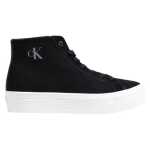 Calvin Klein Jeans Black Suede Leather Sneaker