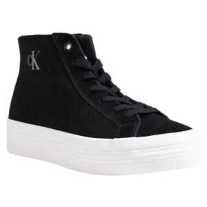 Calvin Klein Jeans Black Suede Leather Sneaker 2