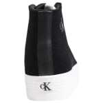 Calvin Klein Jeans Black Suede Leather Sneaker 4